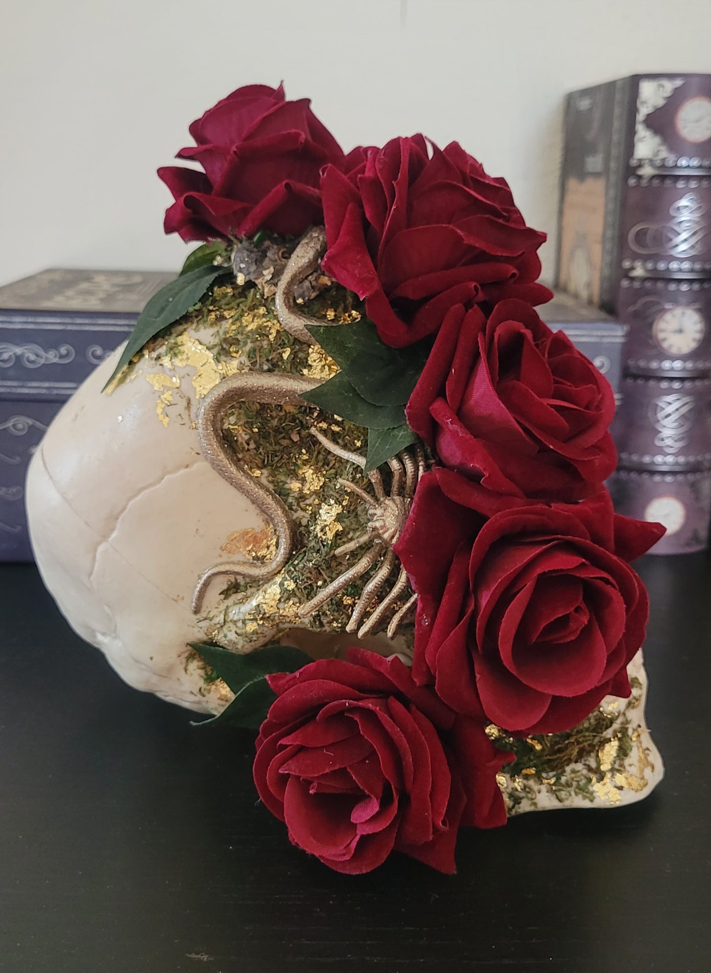 Bloody Rose Skull