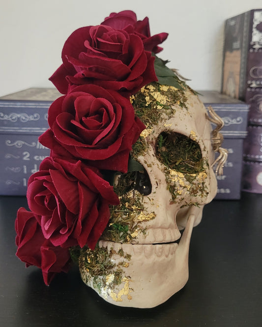 Bloody Rose Skull