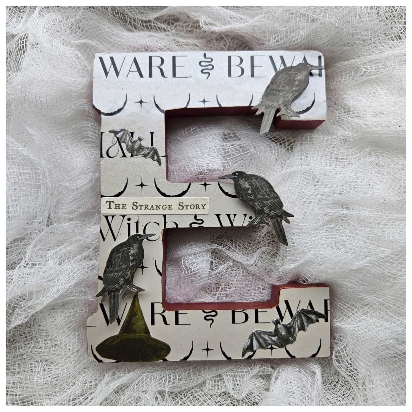 Witchy "HALLOWEEN" Wooden Stand Up Letters