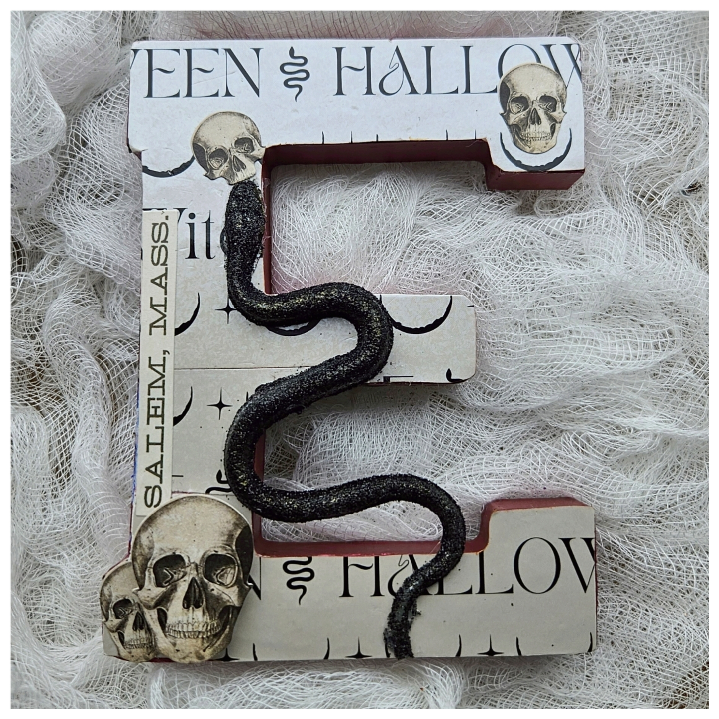 Witchy "HALLOWEEN" Wooden Stand Up Letters