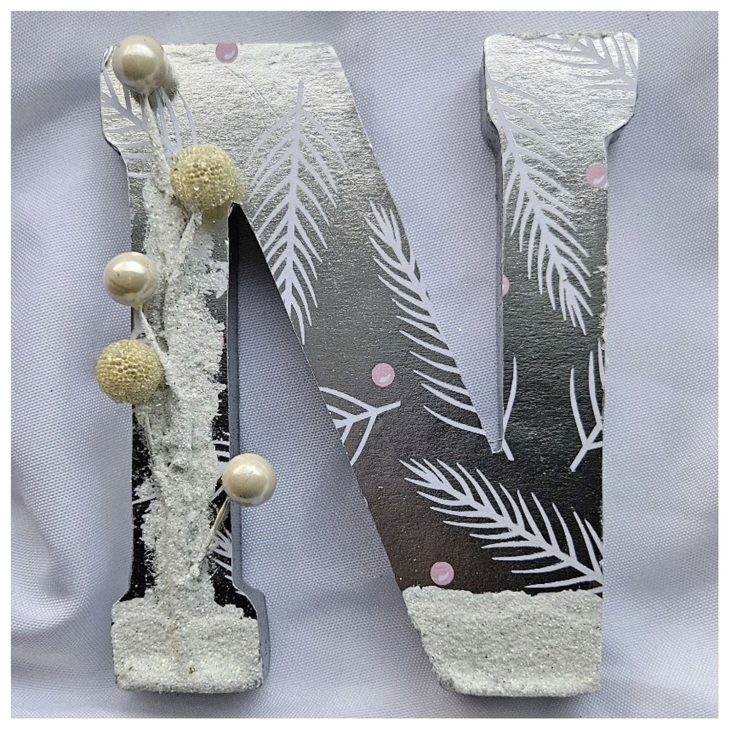 "SNOW" Wooden Stand Up Letter