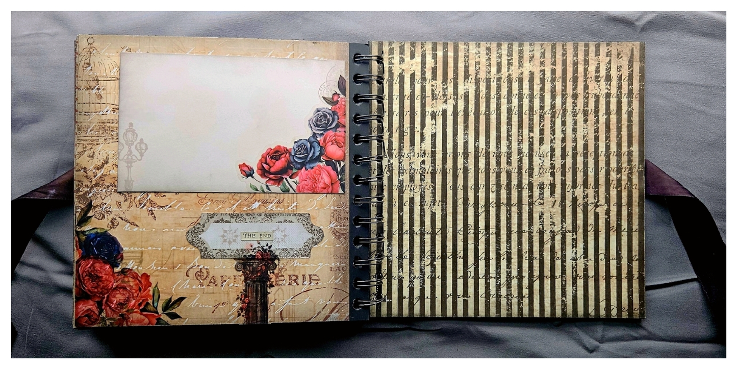Black Goth Junk Journal