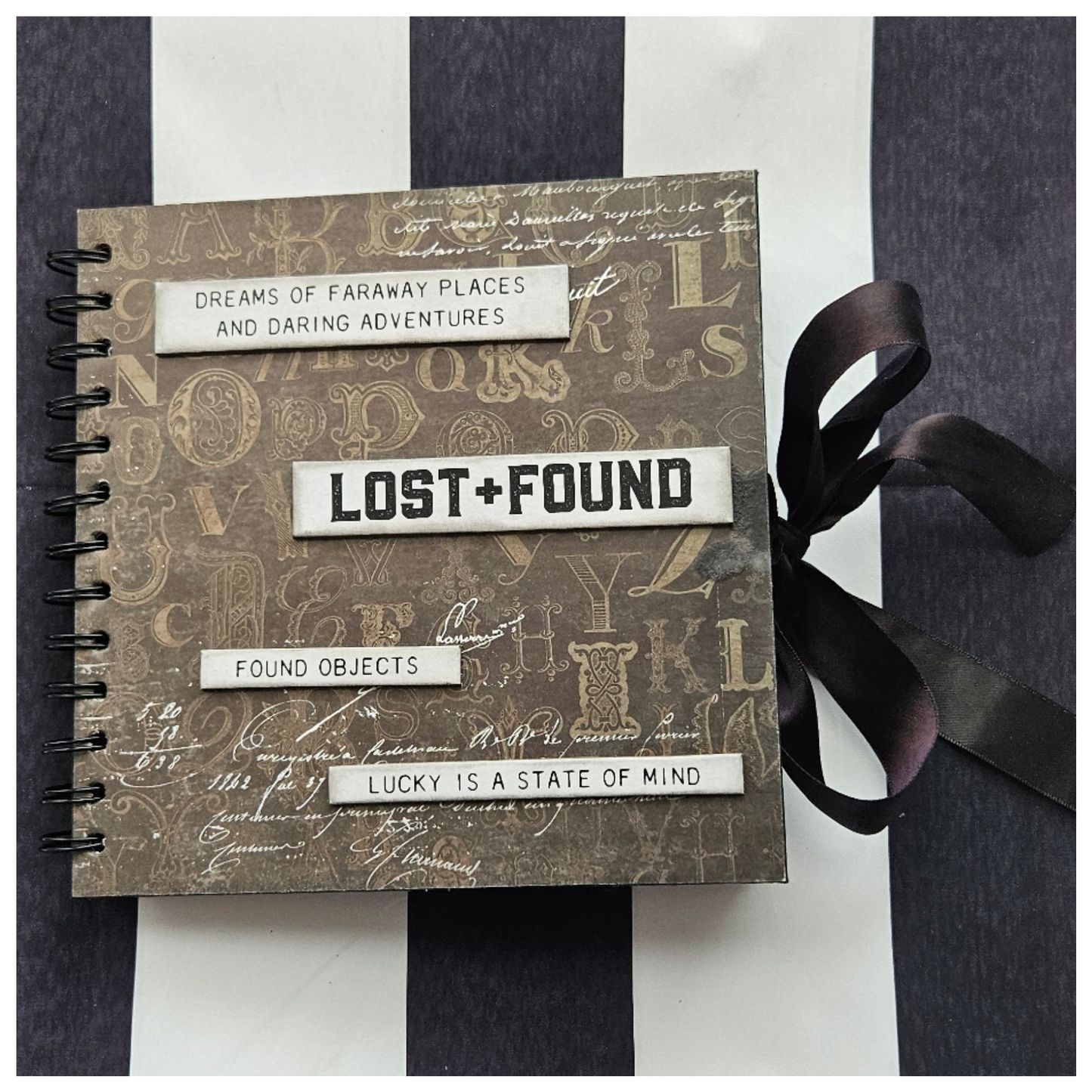 Black Goth Junk Journal
