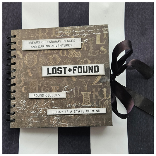 Black Goth Junk Journal