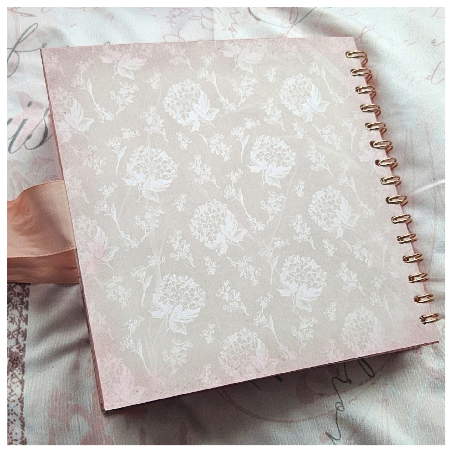 Pink Blooming Garden of Memories Junk Journal